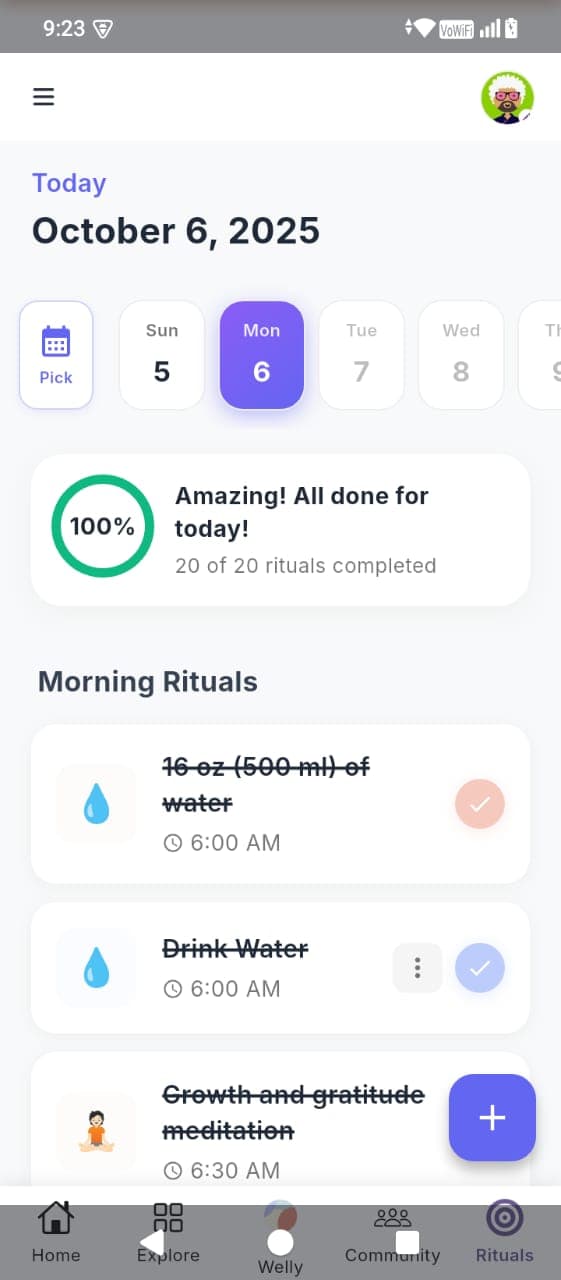 Lifeline Wellness App